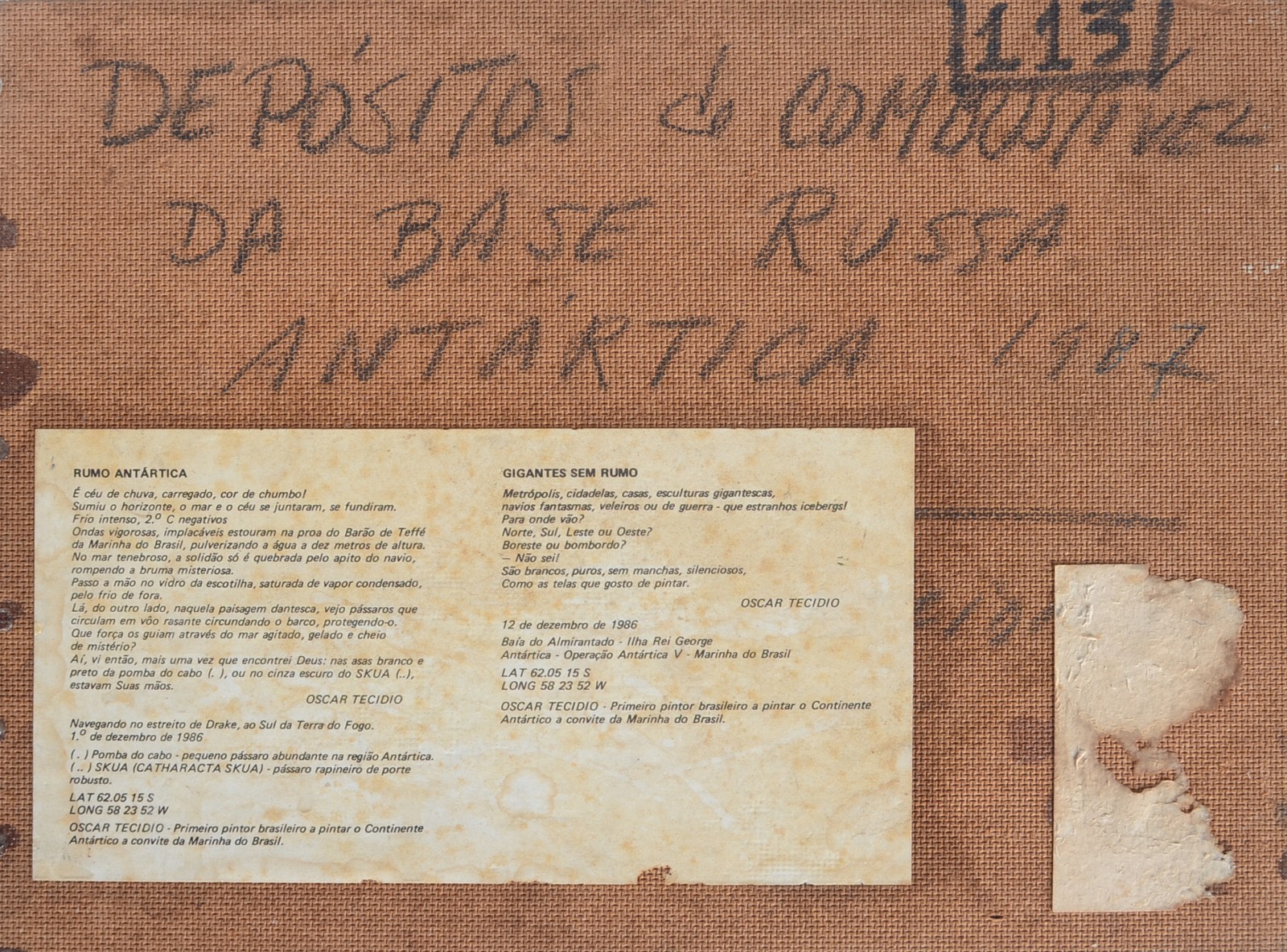 Oscar Tecídio (1926-1995), Depositos de Combustível - foto 3 de 3