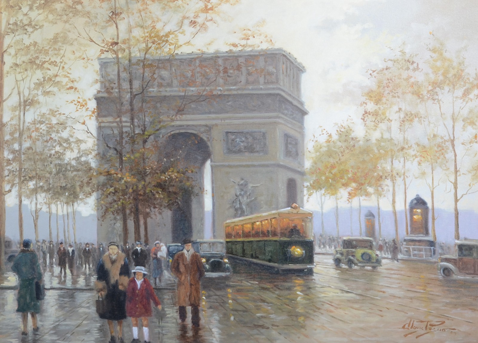 Clóvis Péscio (1951), Arco do Triunfo - Paris - foto 1 de 5