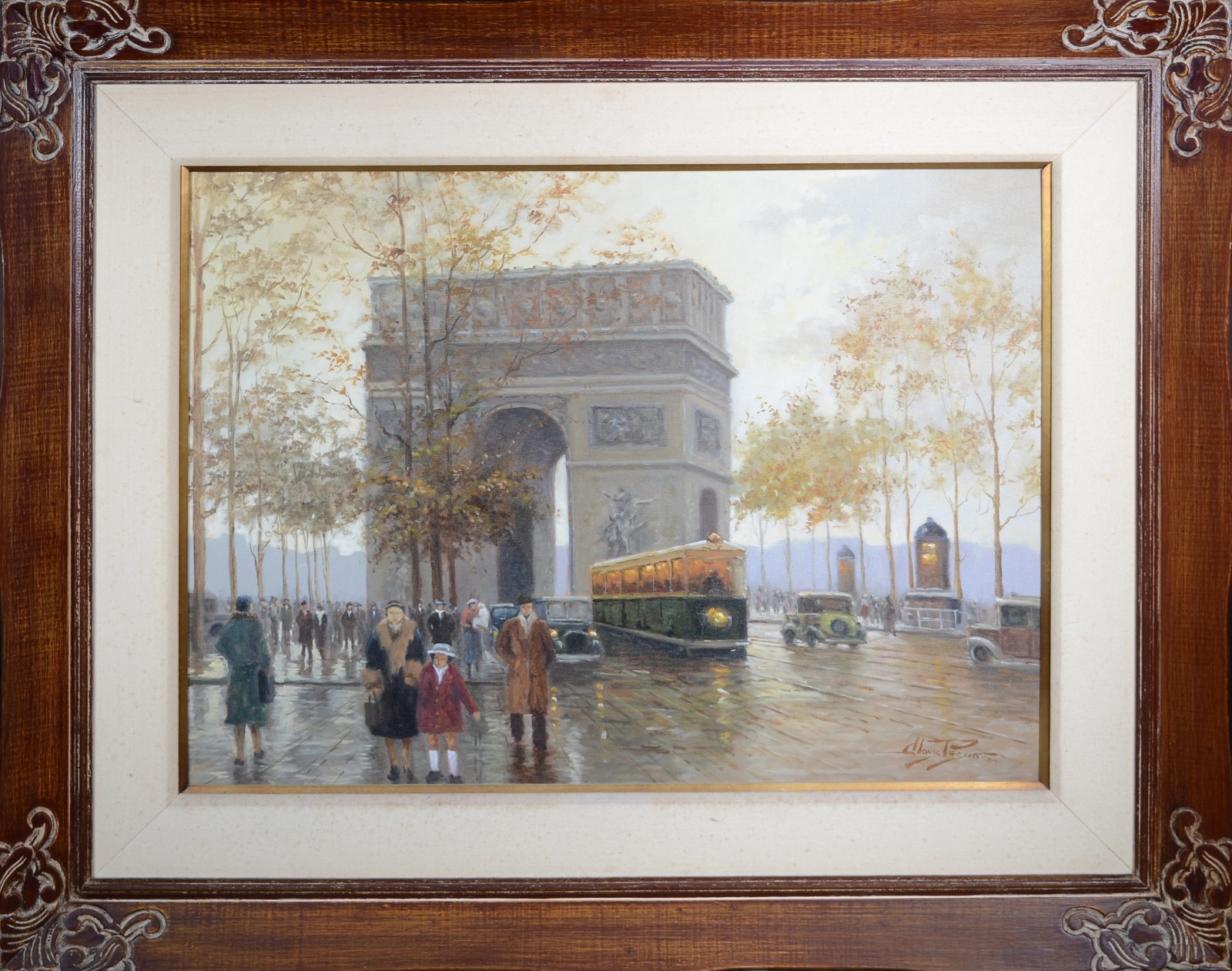 Clóvis Péscio (1951), Arco do Triunfo - Paris - foto 2 de 5