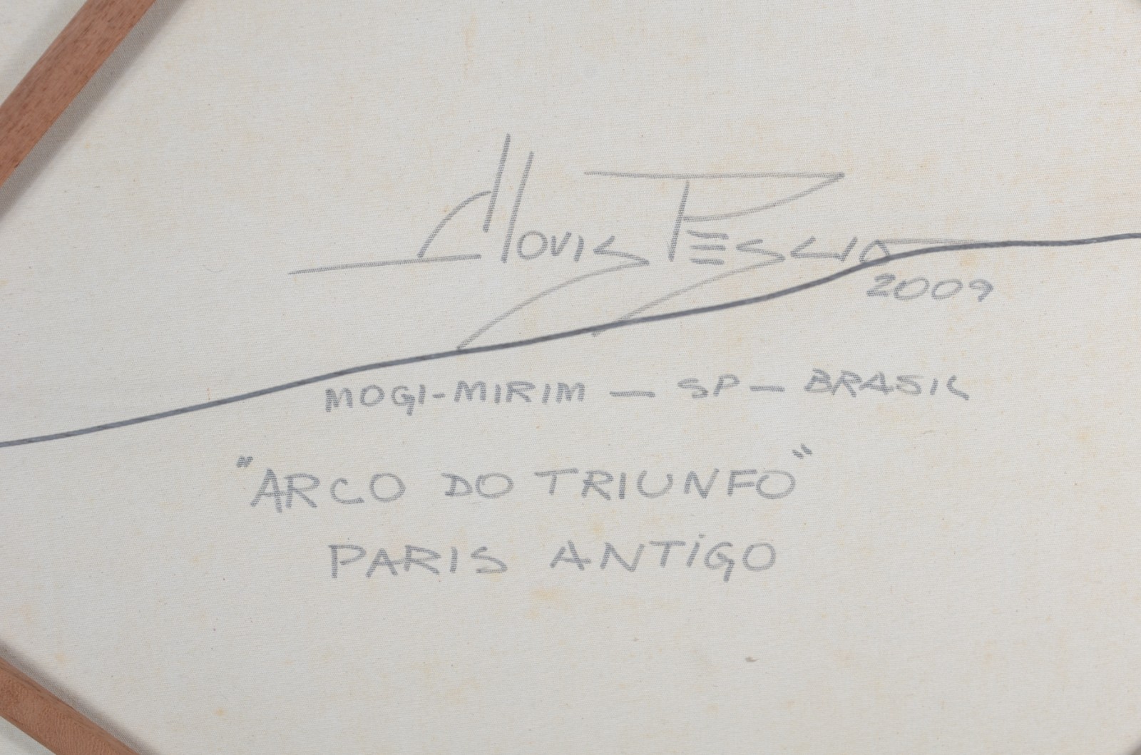 Clóvis Péscio (1951), Arco do Triunfo - Paris - foto 4 de 5