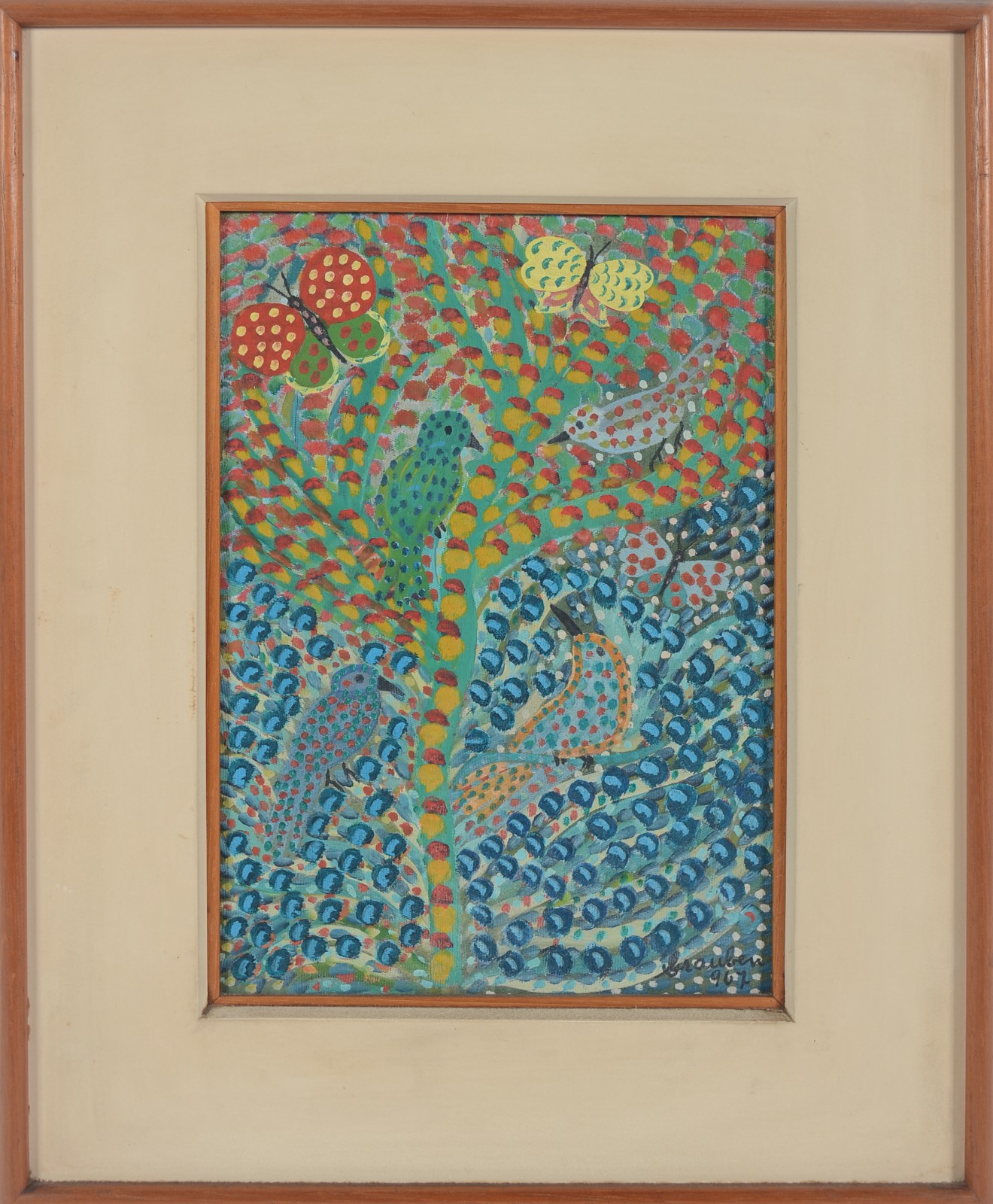 Grauben  (1889-1972), Pássaros e borboletas - foto 2 de 4