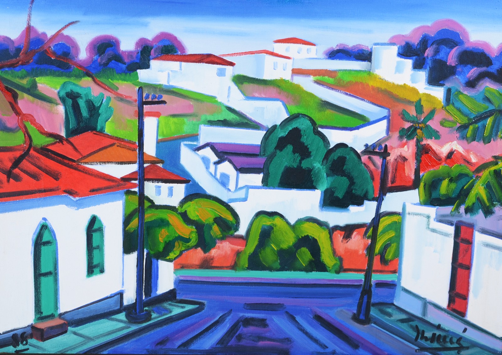 Inimá de Paula (1918-1999), Casario do Bairro Betania - BH - foto 1 de 5