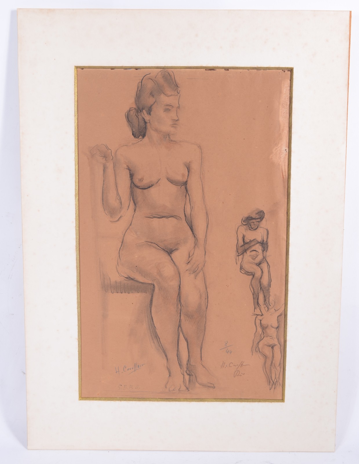 Henrique Cavalleiro (1892-1975), Nú - foto 3 de 10
