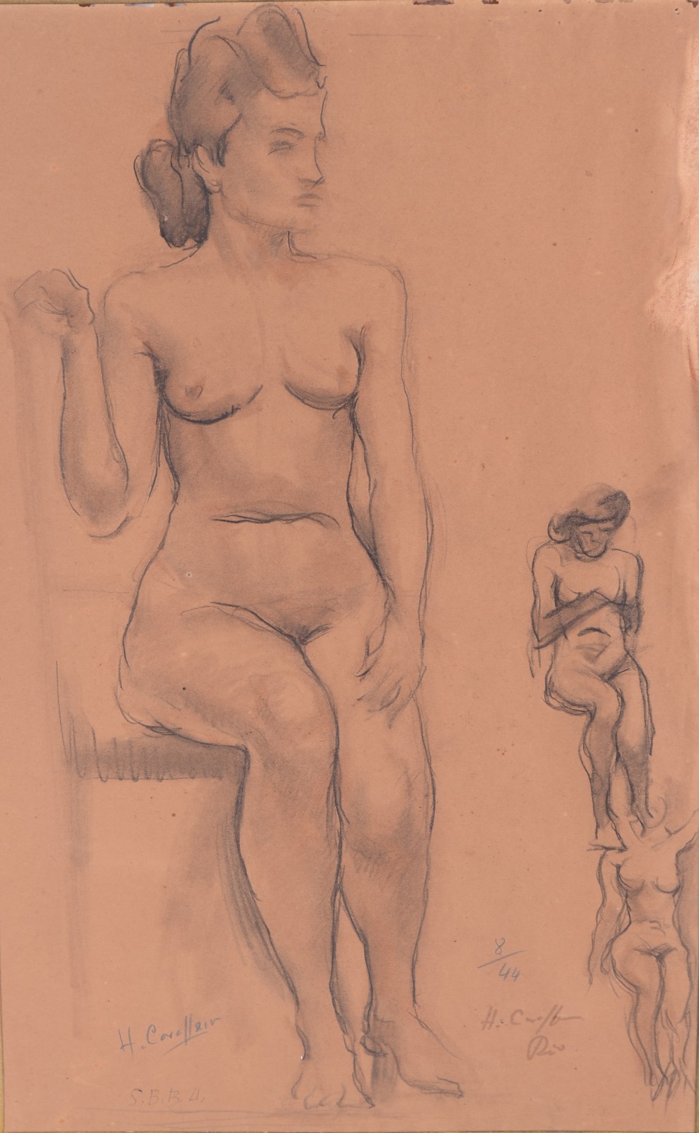 Henrique Cavalleiro (1892-1975), Nú - foto 1 de 10