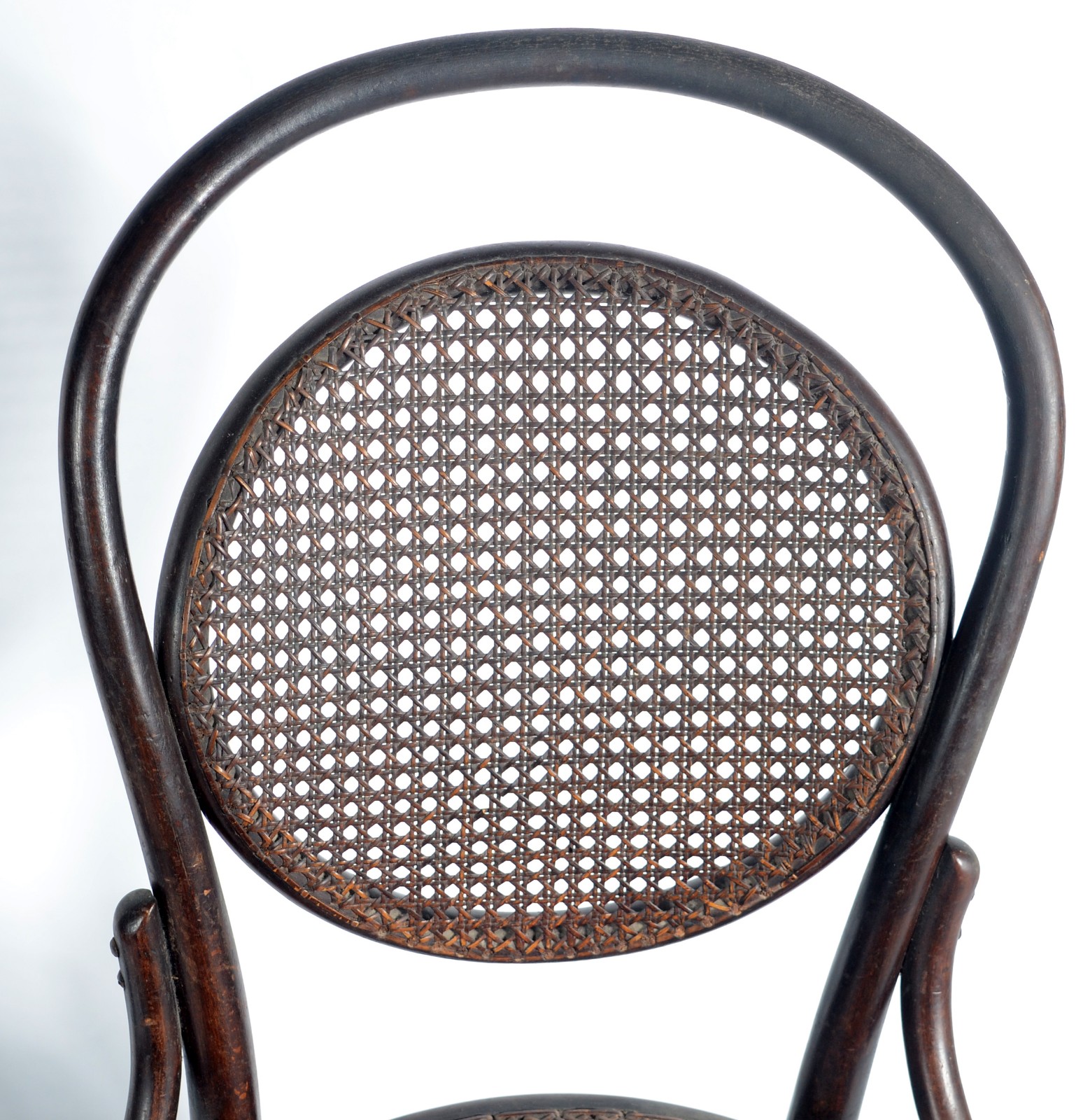 Par de cadeiras de madeira no estilo austríaco "Thonet", forração de... - foto 6 de 8