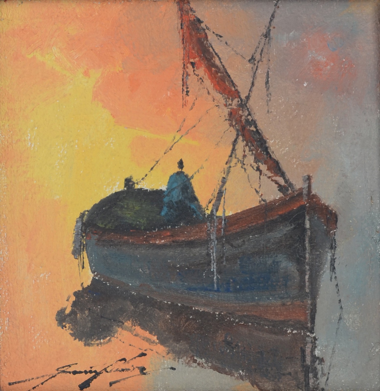 Sansão Pereira (1919-2014), Barco - foto 1 de 4