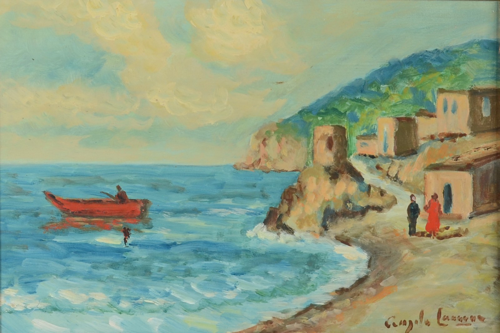 Angelo Cannone (1899-1992), Costa Amalfitana - foto 1 de 5