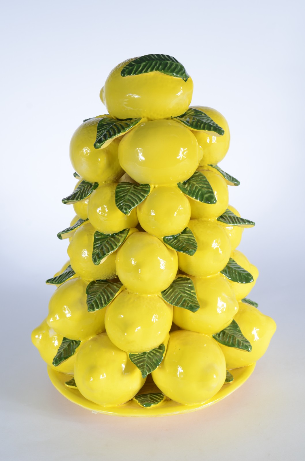 Cesta decorativa de frutas "limões sicilianos" de cerâmica... - foto 3 de 4