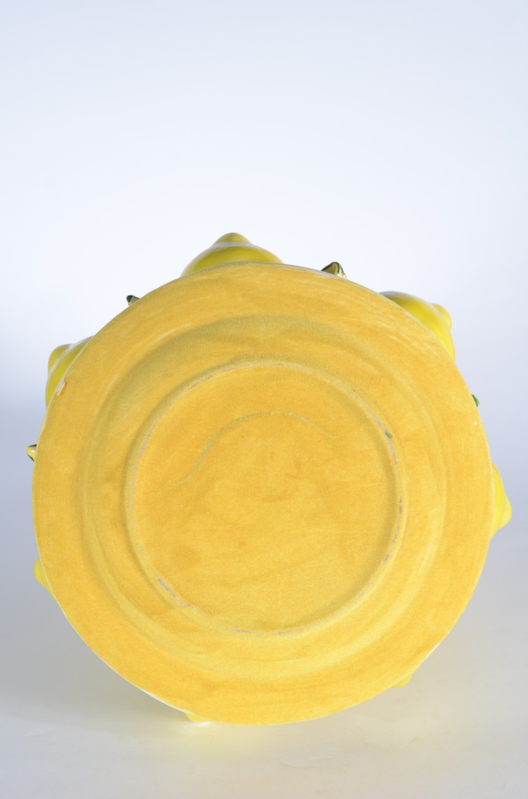 Cesta decorativa de frutas "limões sicilianos" de cerâmica... - foto 4 de 4