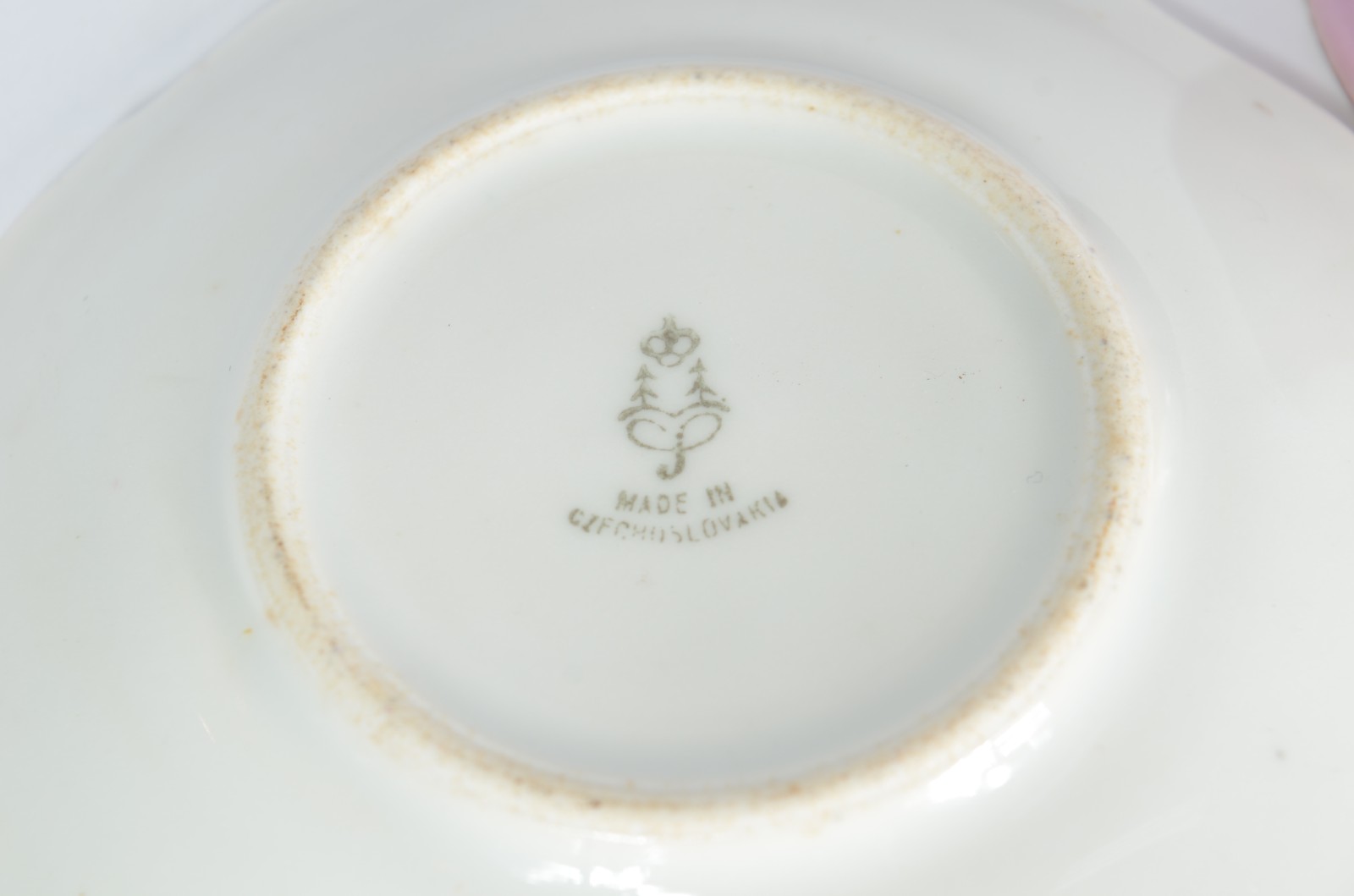 Serviço para café de porcelana tcheca em tons de rosa, decorado com... - foto 7 de 8