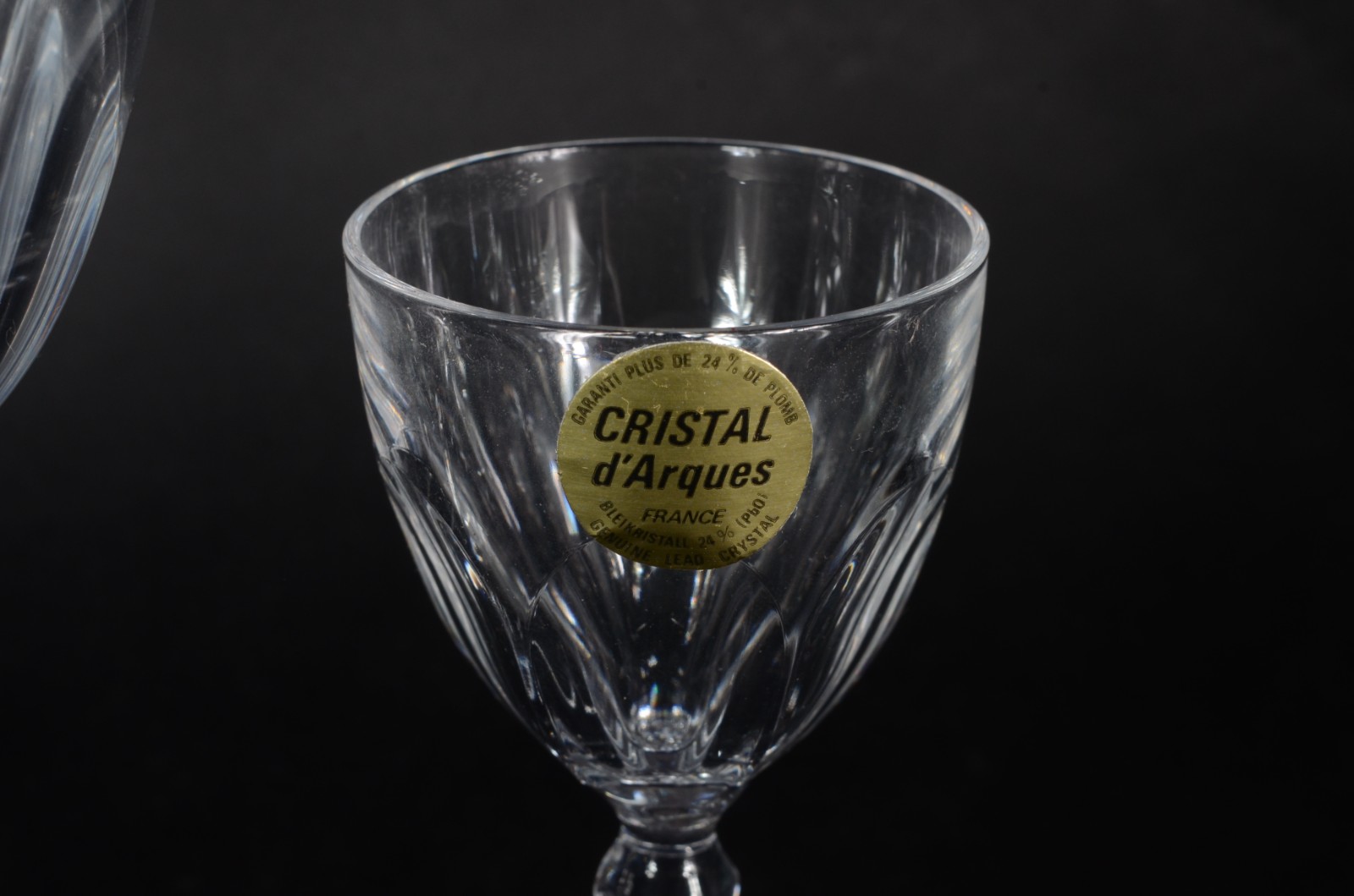 Serviço de cristal francês D'arques, composto de: 11 taças para água... - foto 3 de 3