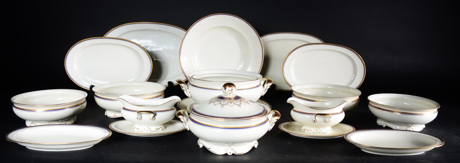 Aparelho de jantar, chá e café de porcelana alemã Furstenberg, na cor... - foto 3 de 11