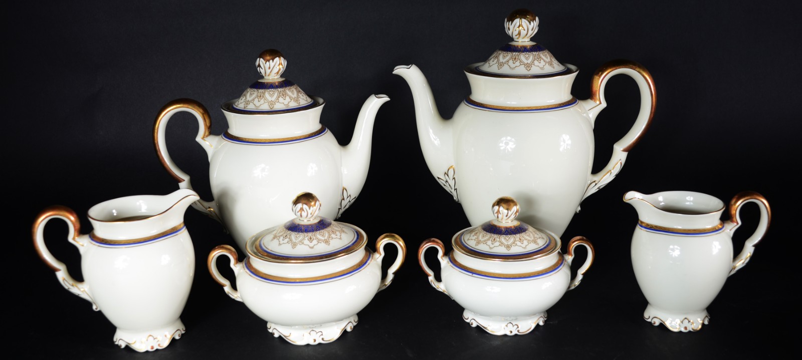 Aparelho de jantar, chá e café de porcelana alemã Furstenberg, na cor... - foto 5 de 11