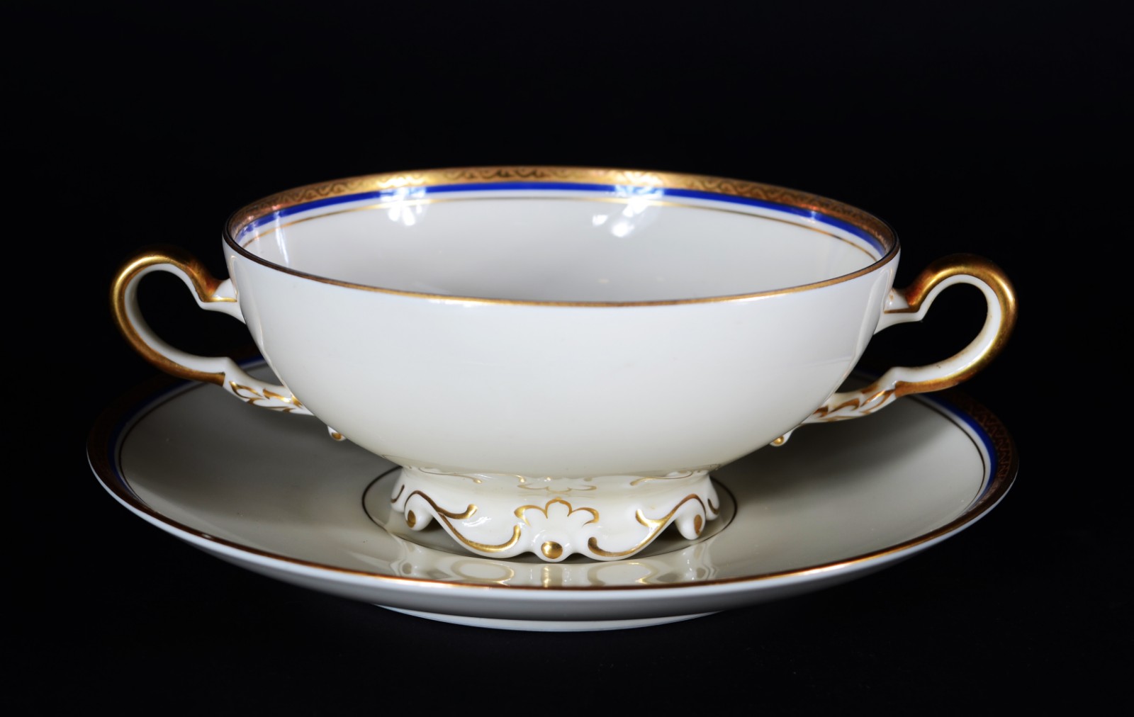 Aparelho de jantar, chá e café de porcelana alemã Furstenberg, na cor... - foto 7 de 11