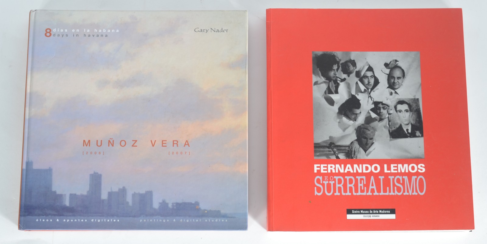 Dois livros: A) Muñoz Vera B) Fernando Lemos e o Surrealismo. - foto 1 de 3