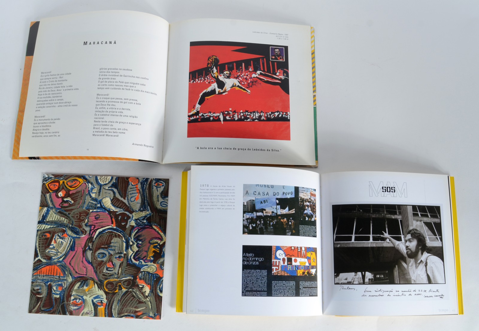 Dois livros: A) Rubens Gerchman - Tempo. B) Rubens Gerchman - A... - foto 2 de 2
