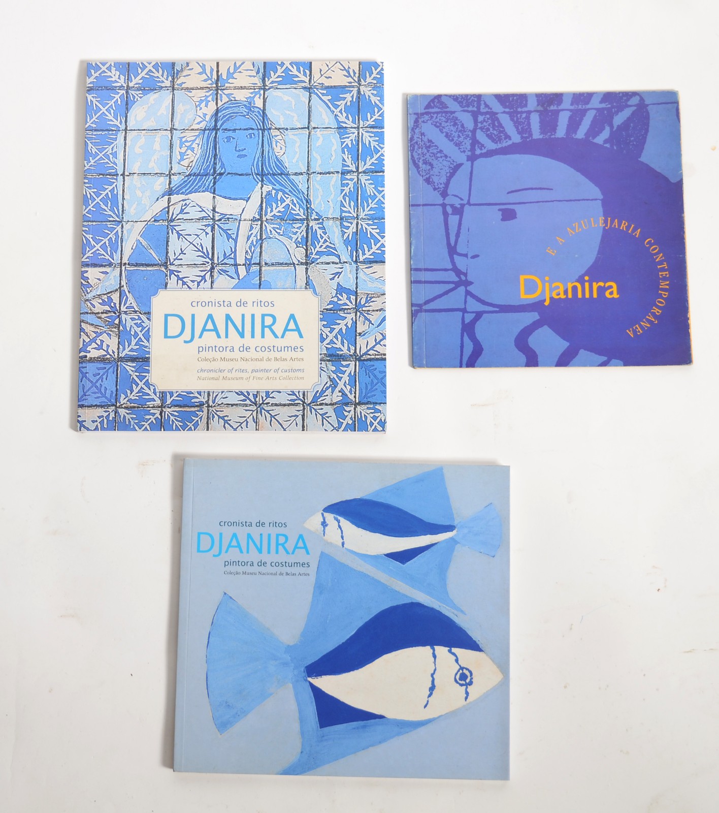 Três livros: A) Djanira e a Azulejaria Contemporânea. B) Djanira... - foto 1 de 2
