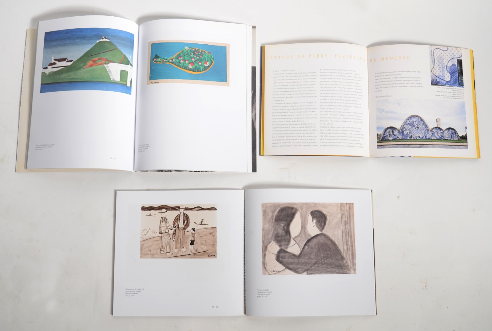 Três livros: A) Djanira e a Azulejaria Contemporânea. B) Djanira... - foto 2 de 2