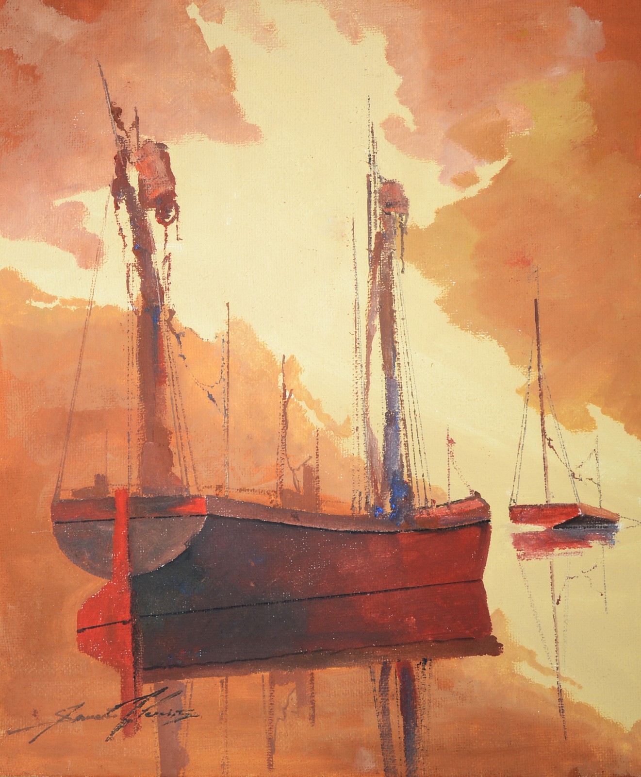 Sansão Pereira (1919-2014), Barcos - foto 1 de 4