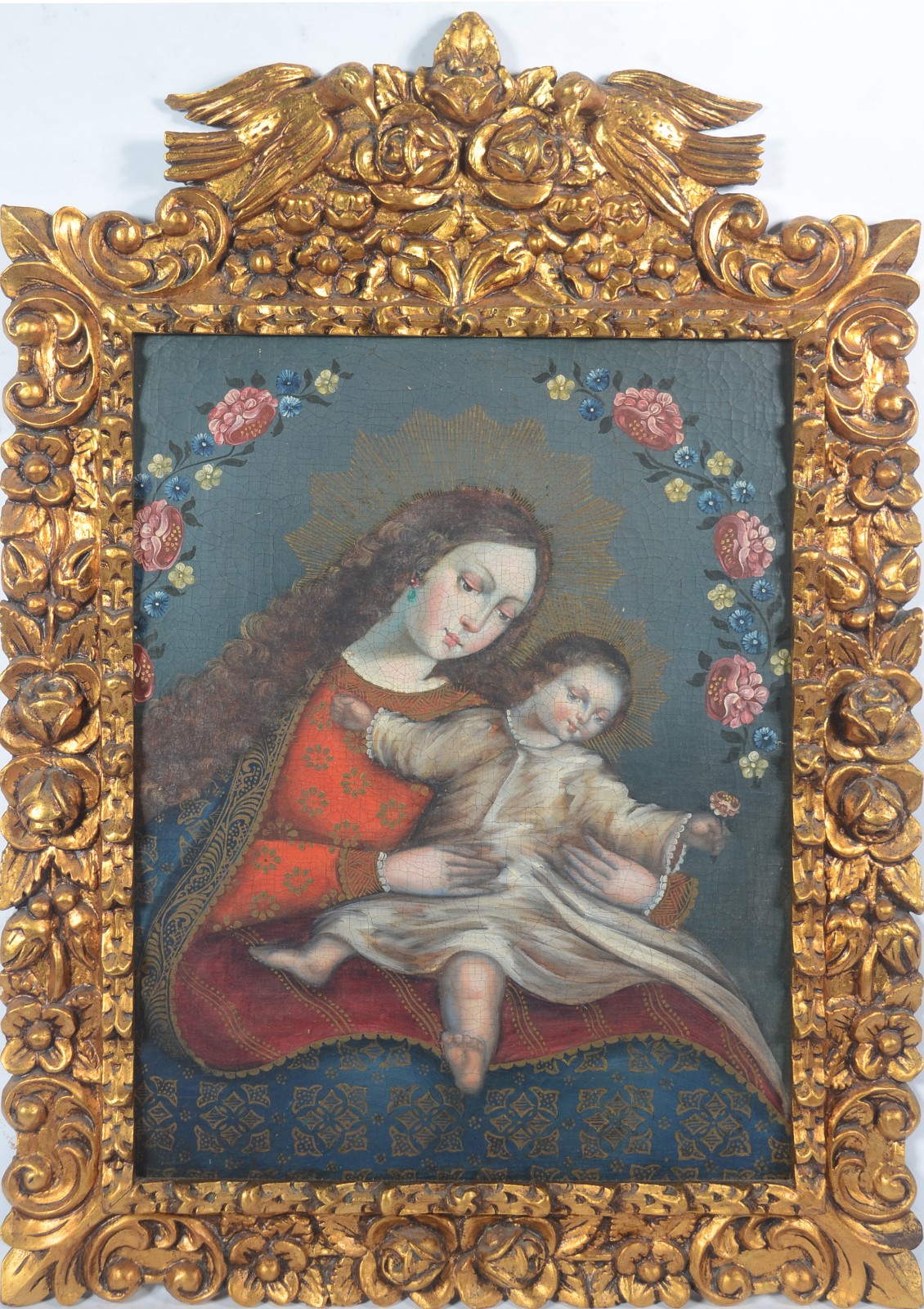 Escola Cusquenha (1538), Madona com menino - foto 2 de 5