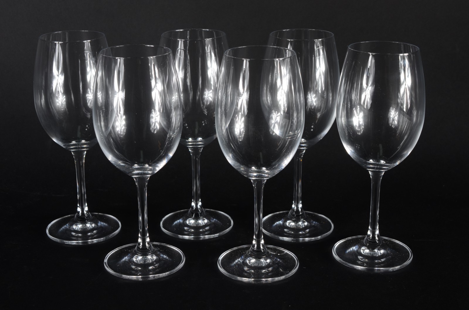 Seis taças de cristal para vinho branco, 340 ml. - foto 1 de 3
