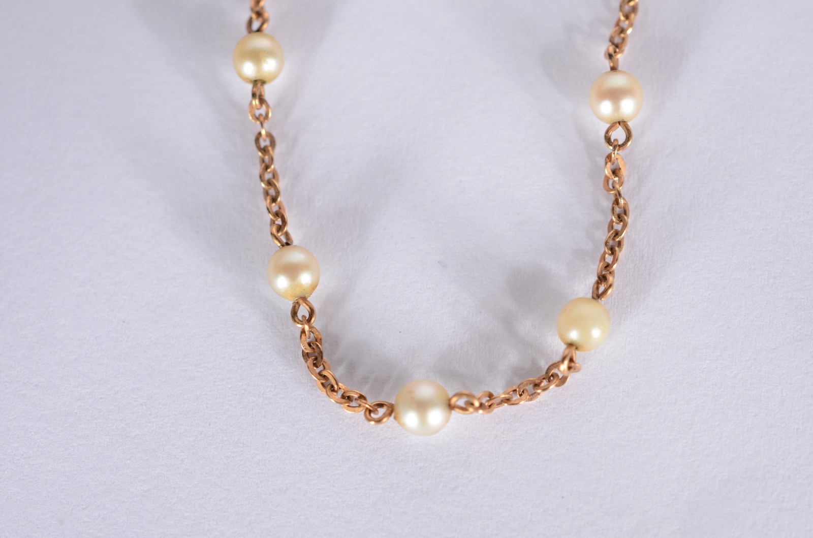 Pulseira de criança de ouro 18 k., contraste 750 mls com perolas... - foto 1 de 3
