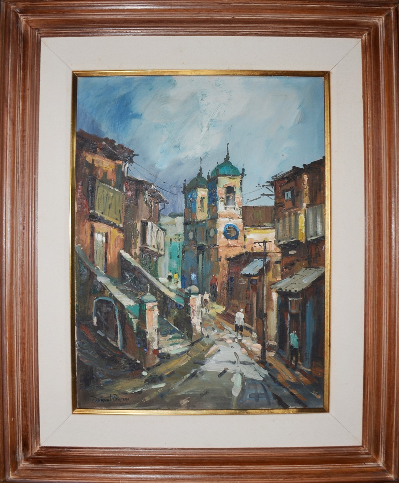 Durval Pereira (1917-1984), Casario com Igreja - foto 2 de 4