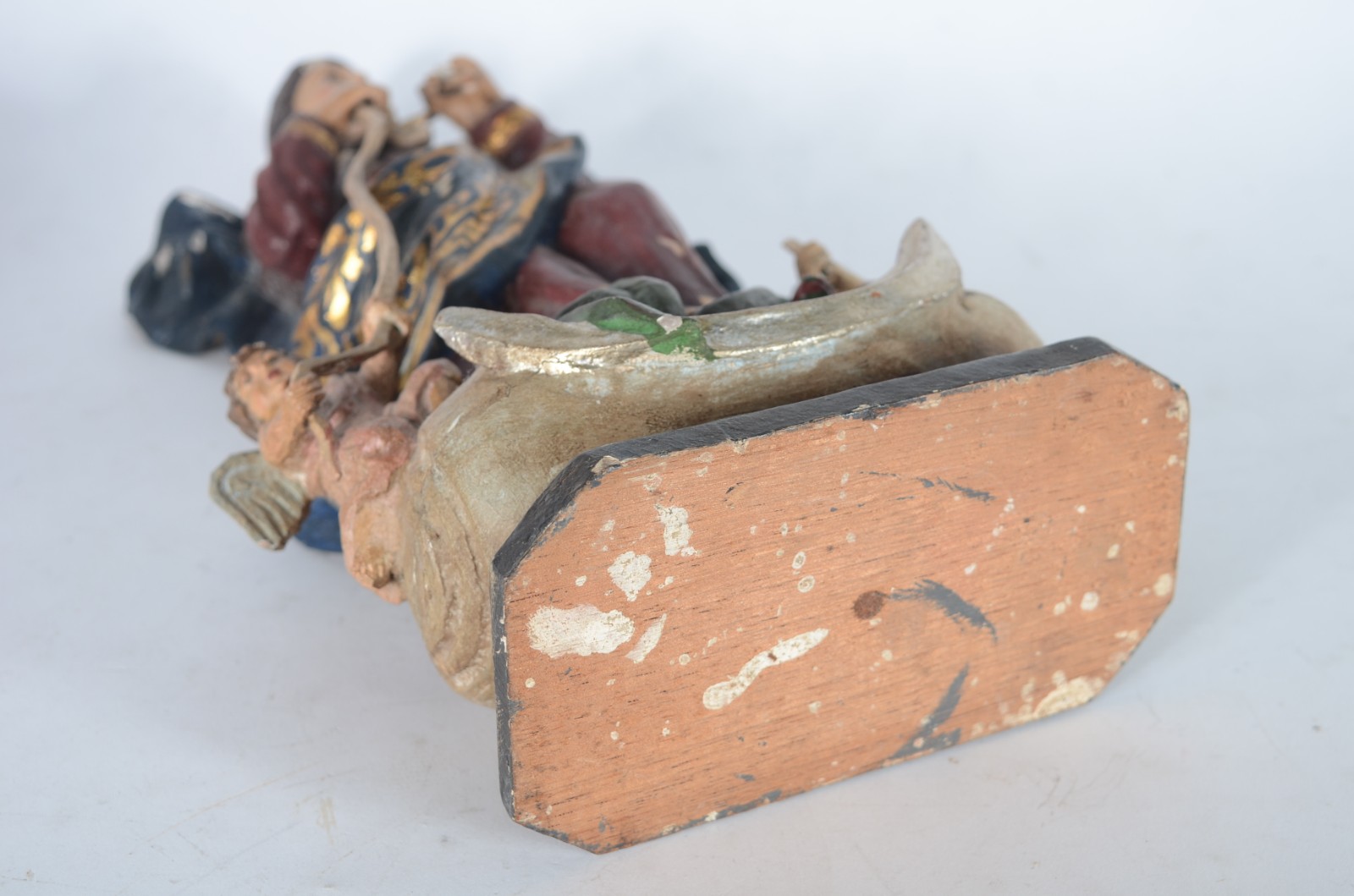 Nossa Senhora Desatora de Nós - Imagem de madeira policromada e... - foto 8 de 8