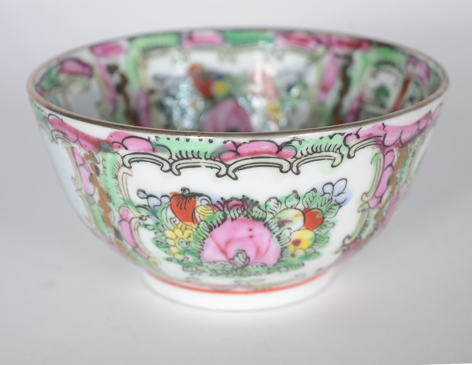 Diversas peças de porcelana oriental, composto de: par de solifleurs... - foto 10 de 11