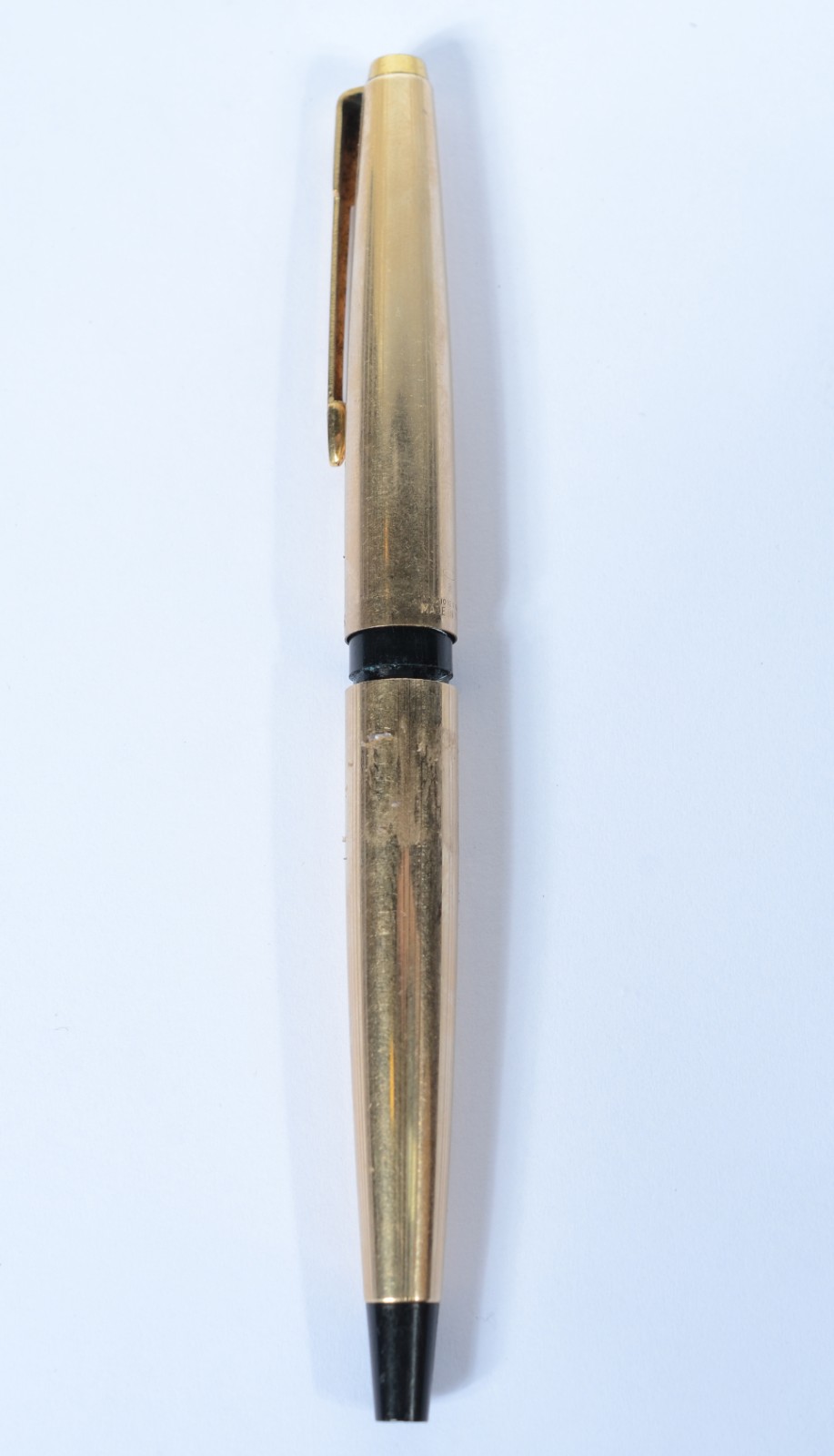 Caneta tinteiro americana de ouro 12 k. Desgastes. - foto 2 de 6