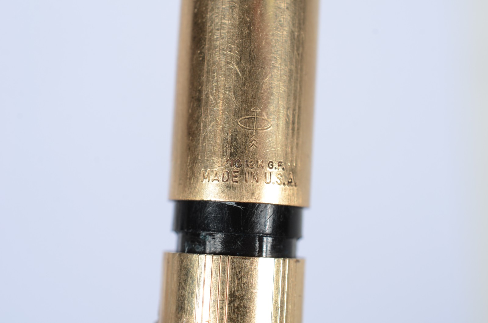Caneta tinteiro americana de ouro 12 k. Desgastes. - foto 4 de 6