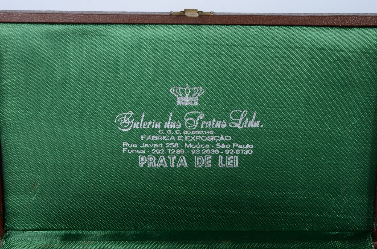 Conjunto com 6 colheres para café de prata, contraste 925 mls. Peso... - foto 2 de 6