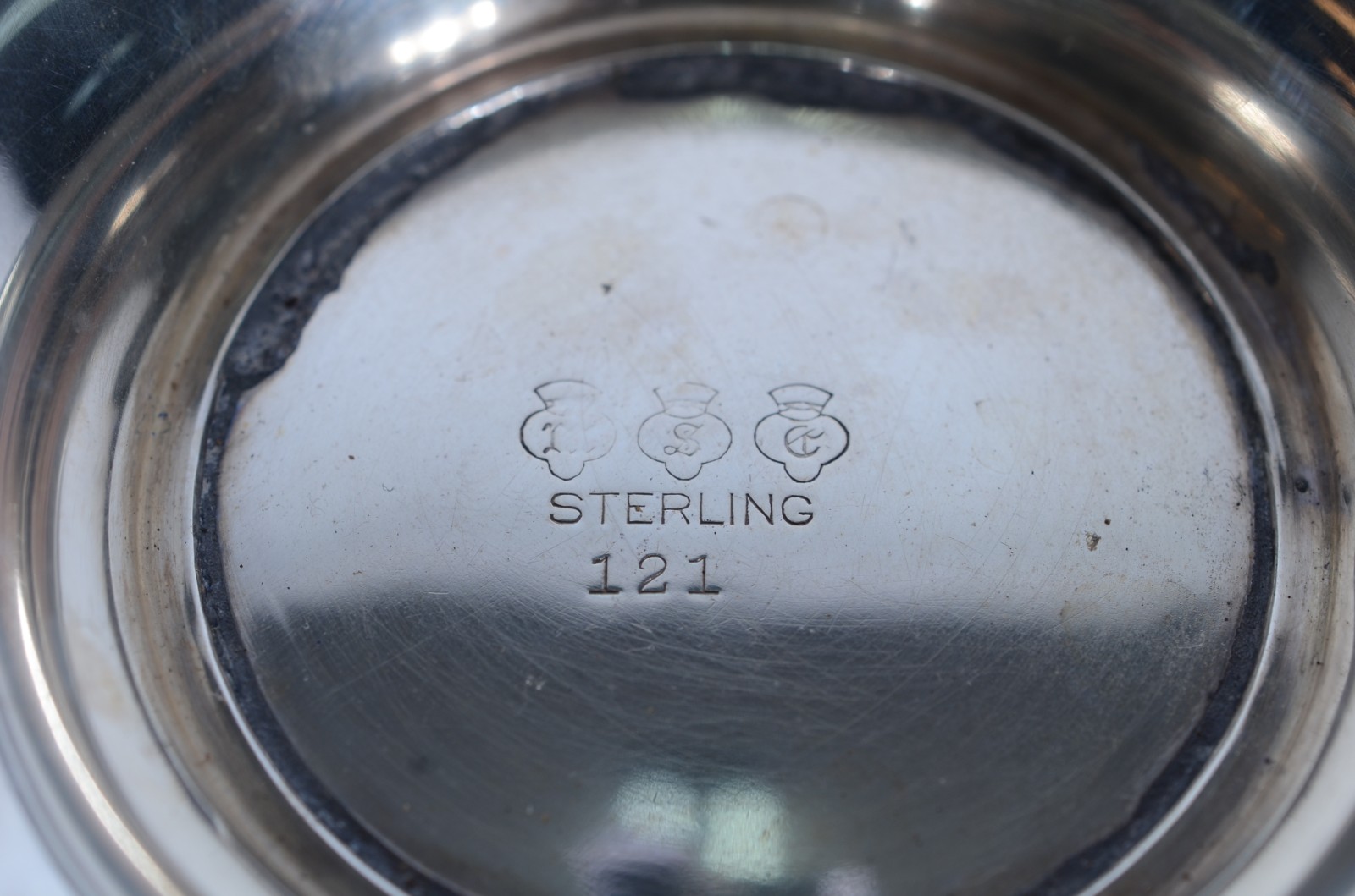 Fruteira/centro de mesa de prata Sterling. Peso da prata: 410 g. (Por... - foto 4 de 5
