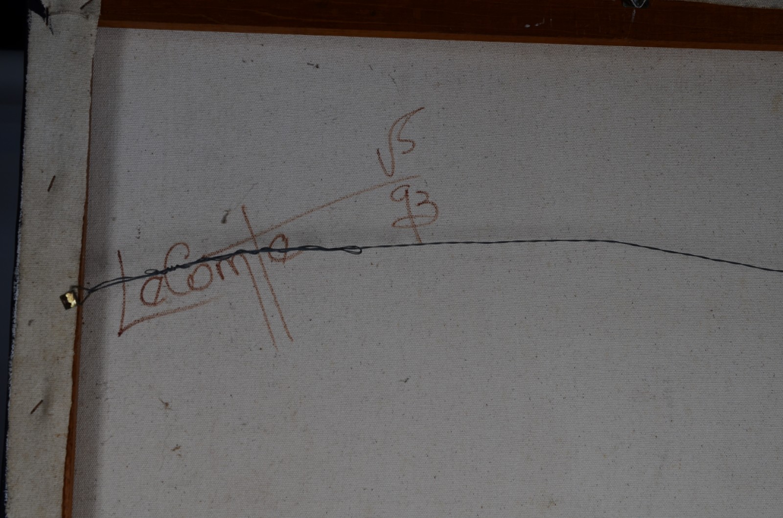 Óleo sobre tela. - foto 4 de 5