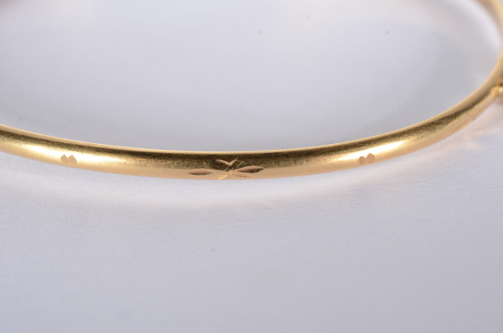 Pulseira de ouro 18 k., feitio escrava. (Por motivos de segurança a... - foto 5 de 5