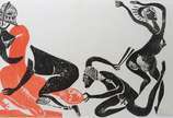 Hansen Bahia (1915-1978),  - Xilogravura.