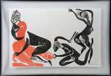 Hansen Bahia (1915-1978),  - Xilogravura.