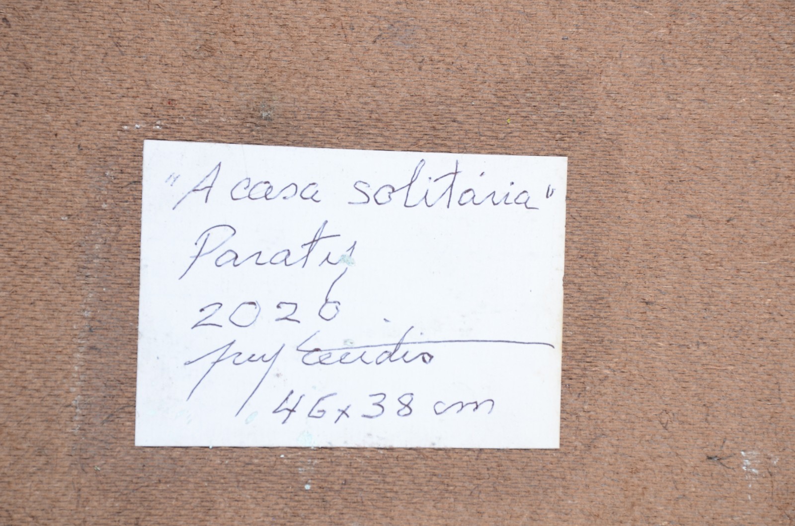 Ney Tecídio (1929), Casa Solitária - Paraty - foto 4 de 4