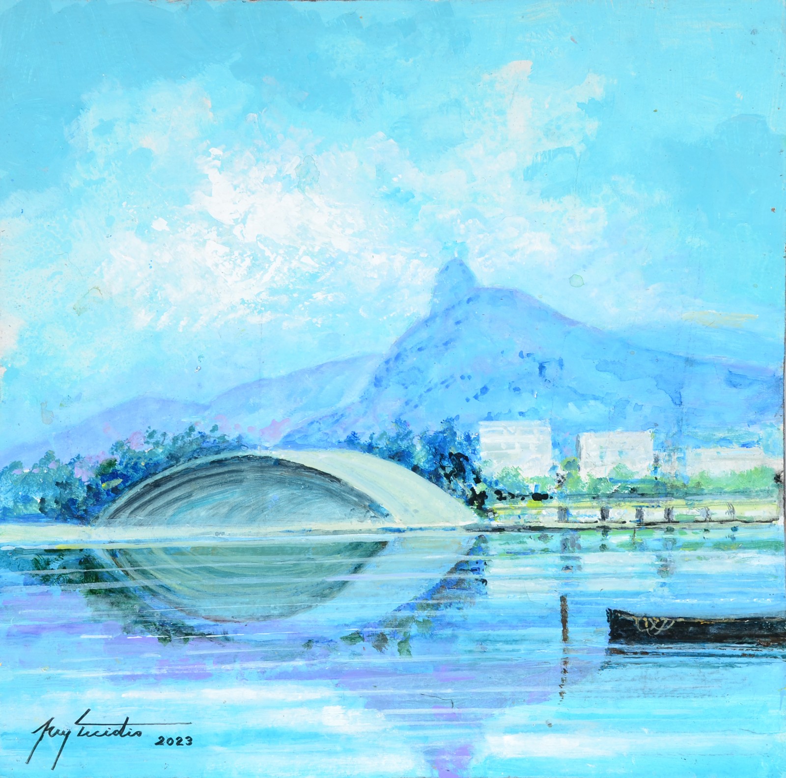 Ney Tecídio (1929), Reflexos - Urca - foto 1 de 4