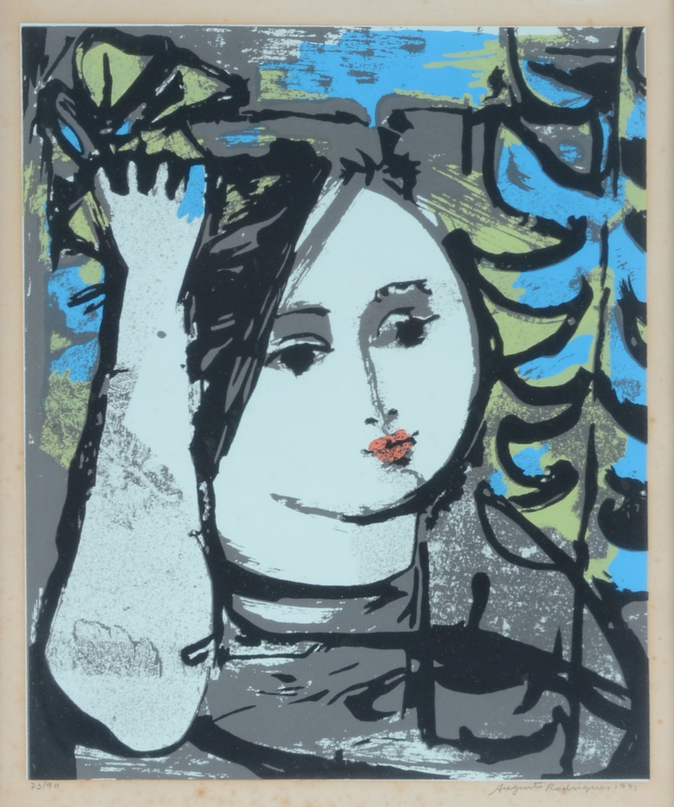Augusto Rodrigues (1913-1993), Figura Feminina - foto 1 de 5