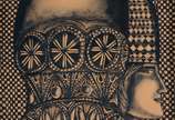 Farnese de Andrade (1926-1996), Figuras femininas - Óleo sobre eucatex. Datado 1977.