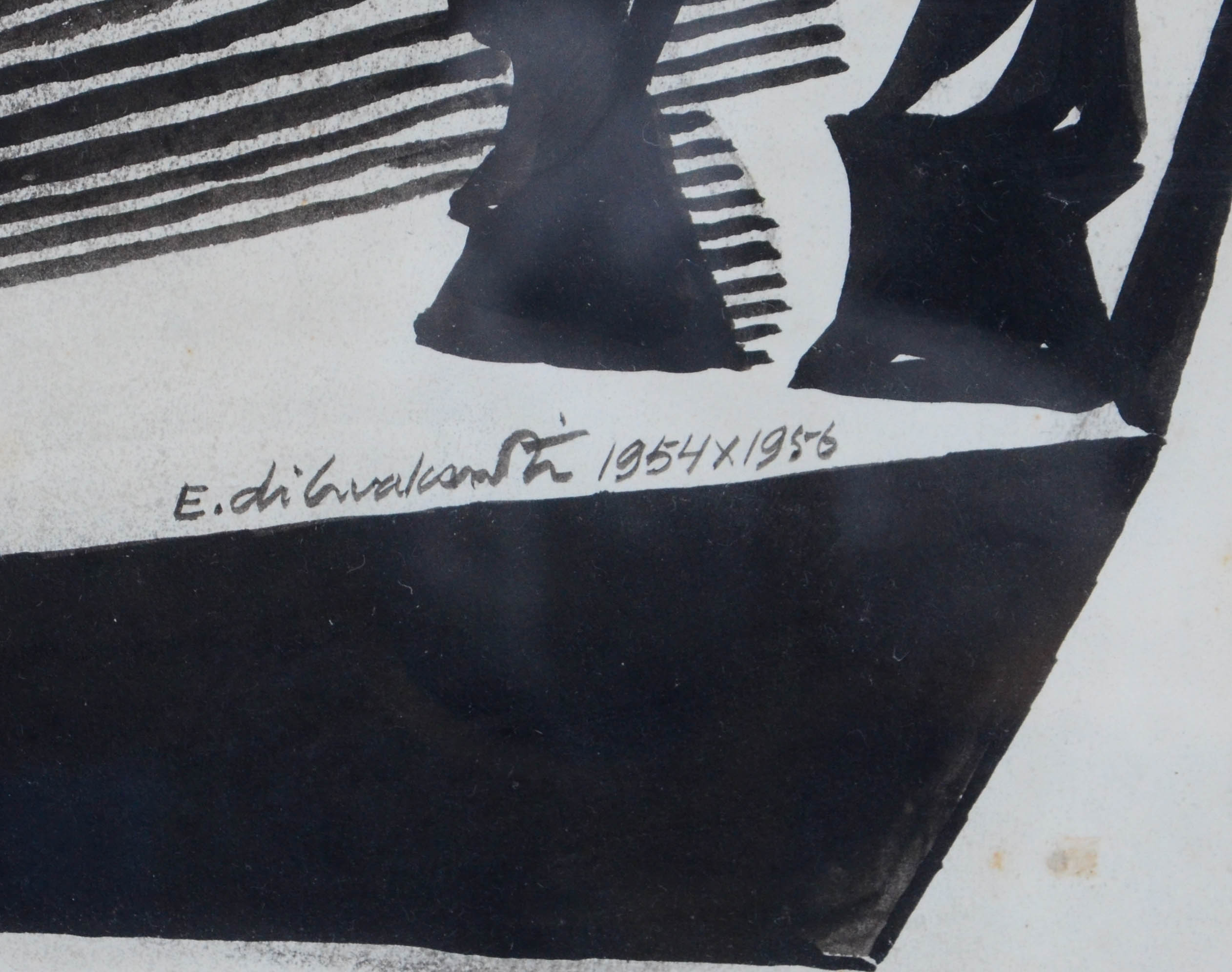 Di Cavalcanti (1897-1976), Cena Sacra - foto 2 de 3