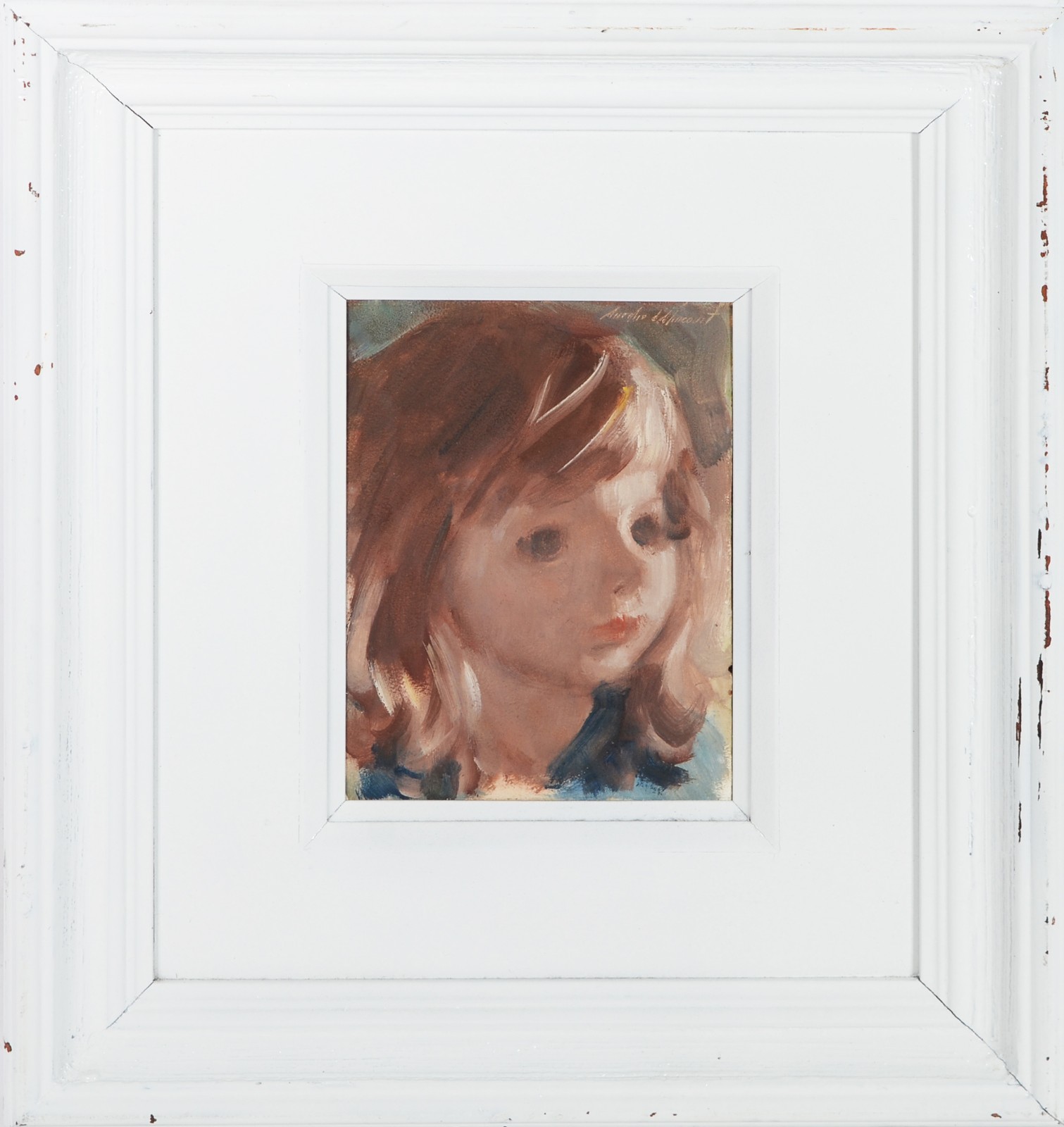  Aurélio D'Alincourt (1919-1990), Menina - foto 2 de 4