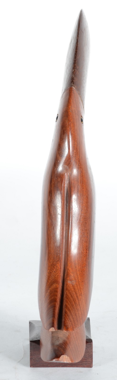 Duas peças, sendo: escultura representando tucano de jacarandá e bowl... - foto 5 de 11