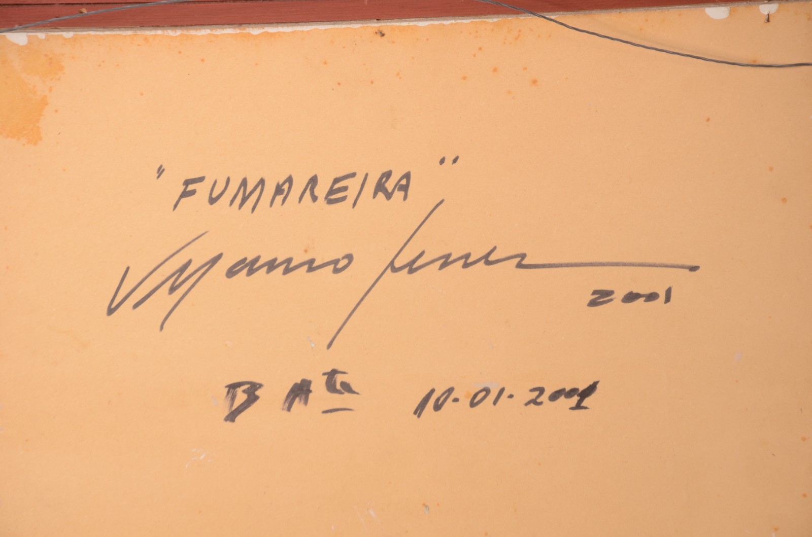 Mauro Ferreira (1958-2021), Fumareira - foto 5 de 5