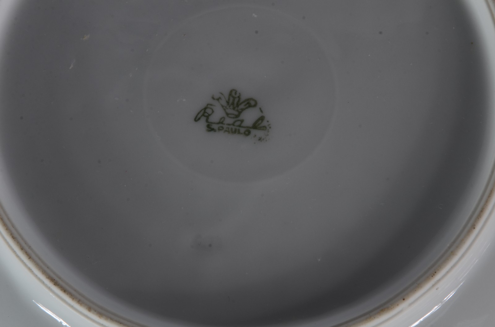 Aparelho de jantar de porcelana Real, branca com flores em... - foto 8 de 8