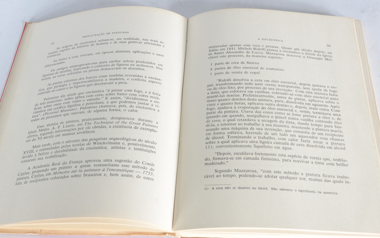 Três livros: A)Edson Motta - Restauração de pinturas em... - foto 6 de 8