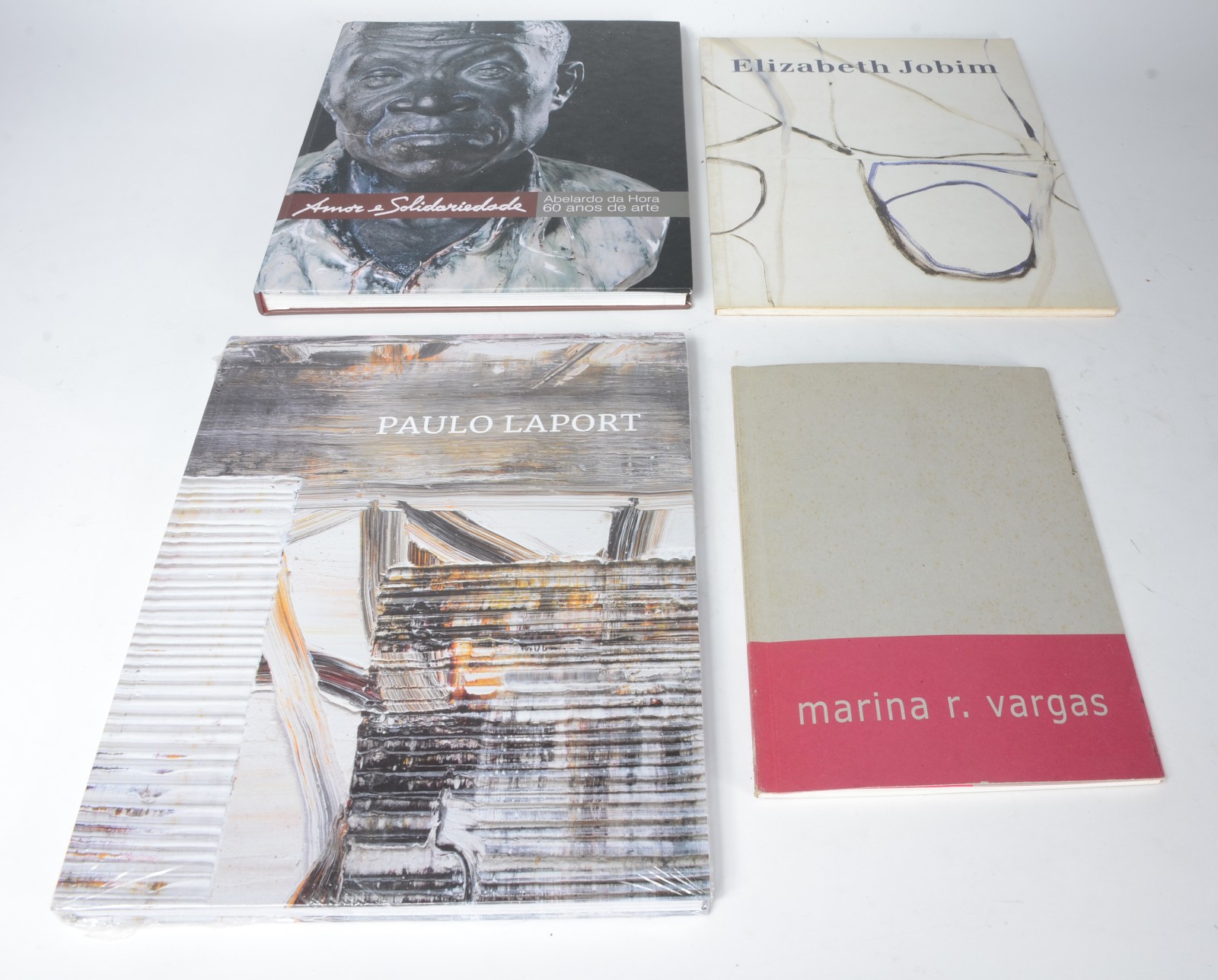 Quatro livros diversos: A) Elizabeth Jobim B) Alberto da Hora - 60... - foto 1 de 6