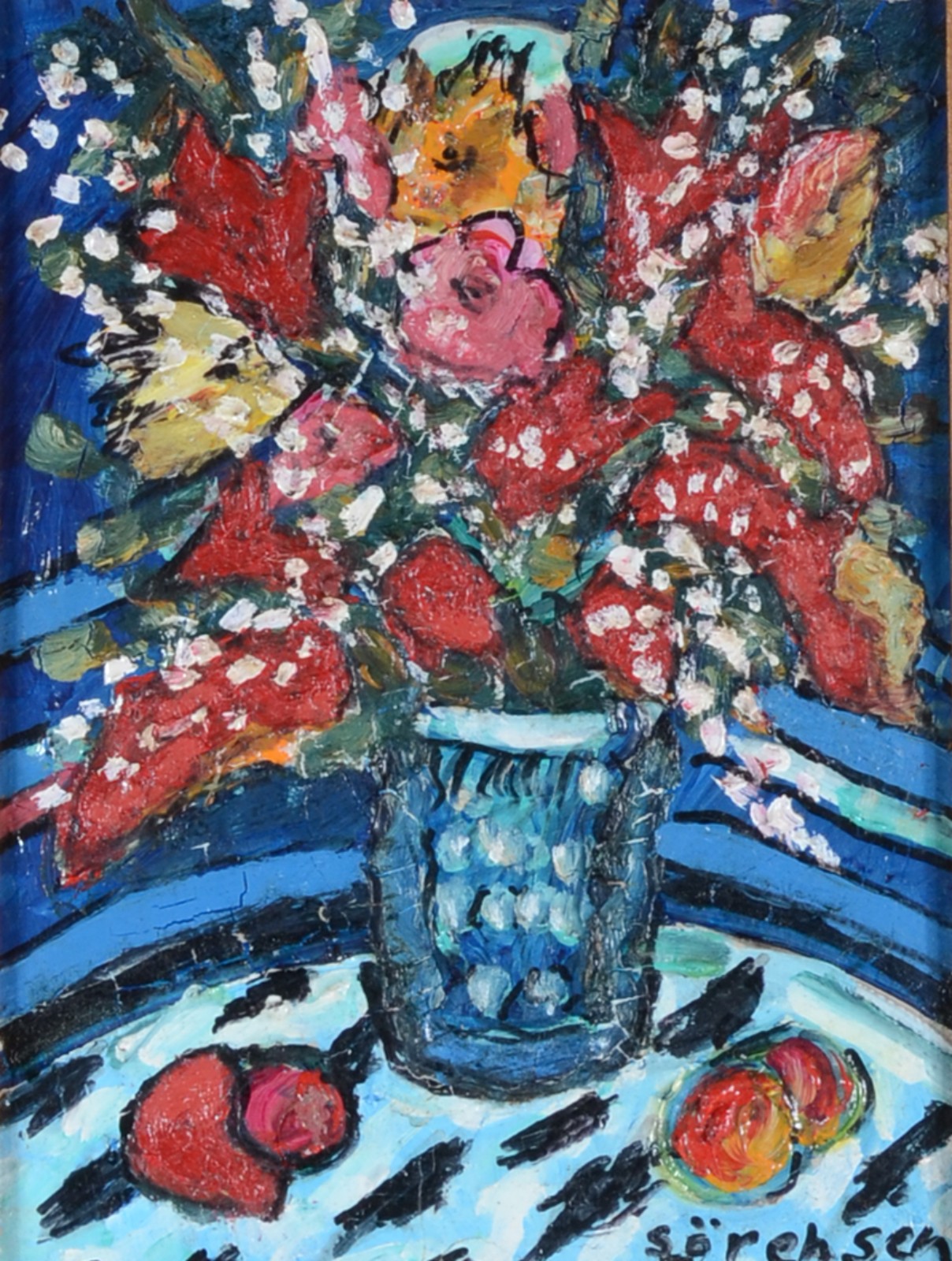 Carlos Sorensen (1928-2008), Vaso de flores - foto 1 de 5