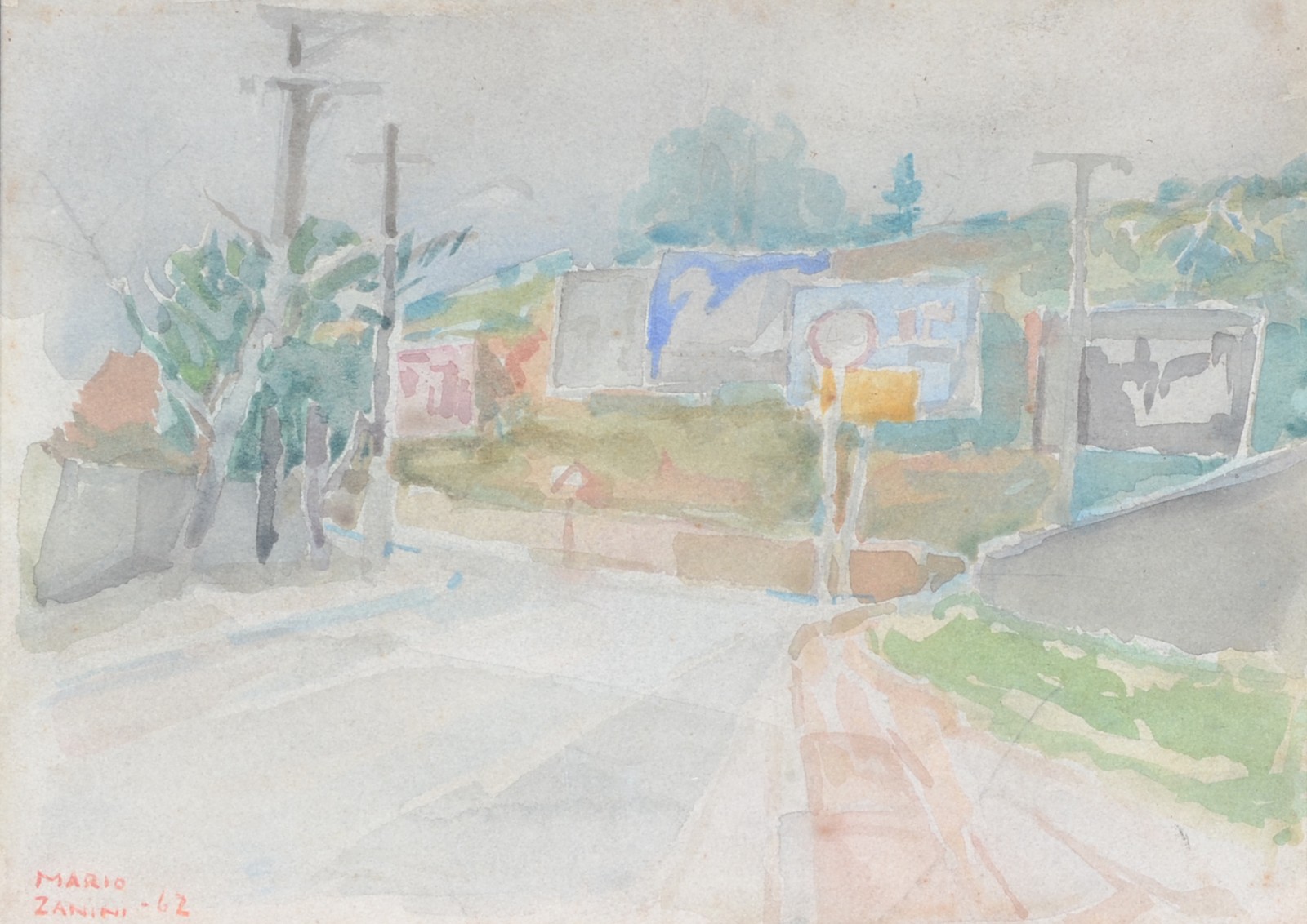 Mario Zanini (1907-1971), Cena urbana - foto 1 de 5